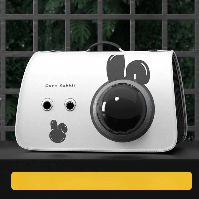 Zwierzę Przenośna Kapsuła Kosmiczna Na Wynos Torba dla Kota Ręczna Składana Torba na Ramię Plecak na Wycieczki Kreskówkowa Torba dla Kota Psa