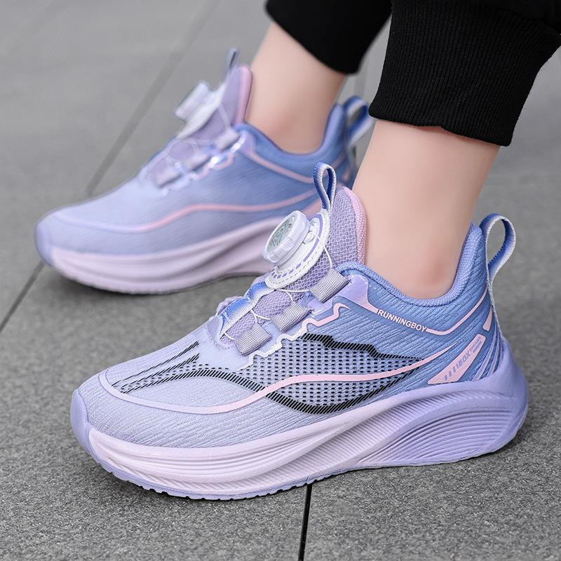 Red Rabbit children's shoes sports shoes spring and autumn breathable wear-resistant non-slip running shoes middle school children's running shoes