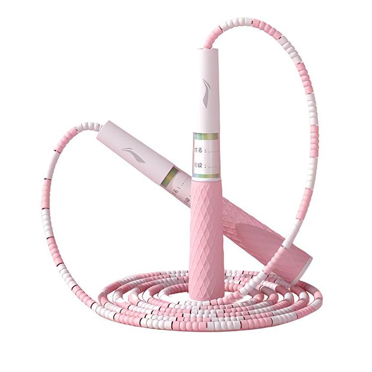 Li Ning Casual Entertainment Non Countable Jump Ropes Kids DTY+PVC Rope PP Silicone Controller Cord Length 2.8m FYLJSS261-1