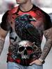 3D Personalized Digital Print Outdoor Casual Short-Sleeve T-Shirt