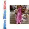 Women's Oversized Floral Printed Sleeveless Maxi Dress For Summer Holidays