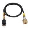 1.5m G1/2-14 CGA320 CO2 Tank Adapter Soda Hose Kit Accessories for SodaStream
