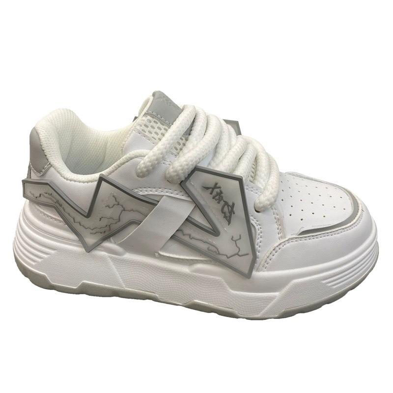 Bread Shoes Men's Thick-soled Heightening Sports Skateboard Shoes Men's New Summer Versatile Little White Shoes Breathable