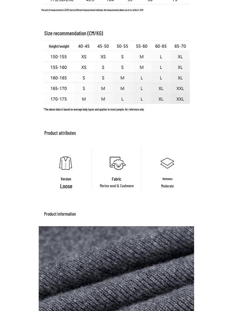 VEROMODA 2026 Spring V-Neck Lamb Wool Cashmere Blend Cardigan