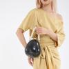 Bag Bag Women's Bag 2025 New European and American Fashion Personality Acrylic Goose Egg Bag Beaded Handbox Bag Tide