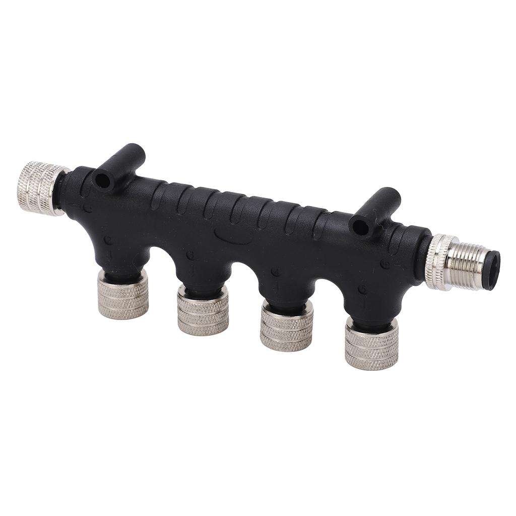 for NMEA 2000 T Connector 5 Pin IP67 Waterproof Backbone Drop Cables 4 Port MultiPort Tee Terminator for Lowrance