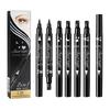 Dubbelkoppige Color Seal Eyeliner, waterdichte, zweetbestendige en vlekvrije Seal Positioning Eyeliner