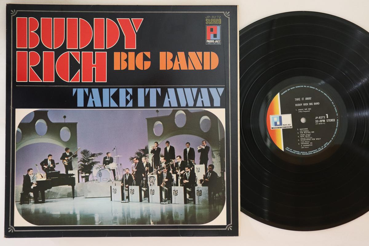 

LP Record BUDDY RICH - Take It Away JP8272 PACIFIC JAZZ Japan Jazz Used