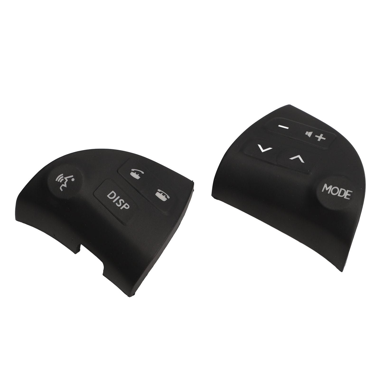 

2Pcs Car Steering Wheel Control Button Cover 8425033190C0 Steering Wheel Button Cover for ES 350