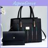 Stilvolle Colorblock-Buchstaben-Handtasche für Damen mit weichen Griffen und mittlerer Größe