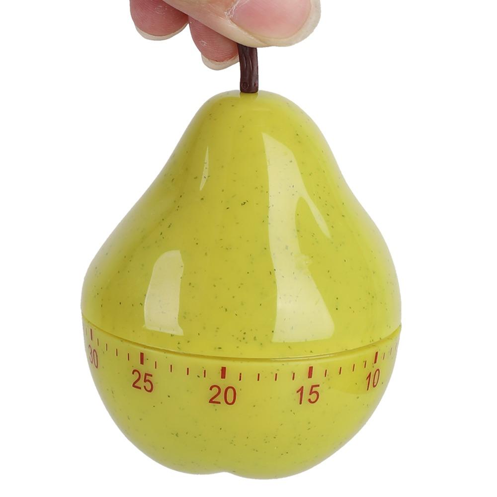 Timer a forma di pera Cartone Animato Mini Timer Conto alla Rovescia Fornitura da Cucina Sveglie Cottura
