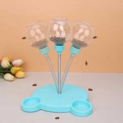 Funny Creative Pet Cat Puzzle Food Leaking Ball Toy Cat Dog Interactive Treat Leaking Toy Slow Cat Dog Feeder Pet Supplies