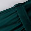 Womens Summer Color Short Sleeve Button Tie Waist Boho Flowy Tiered Maxi Sundress