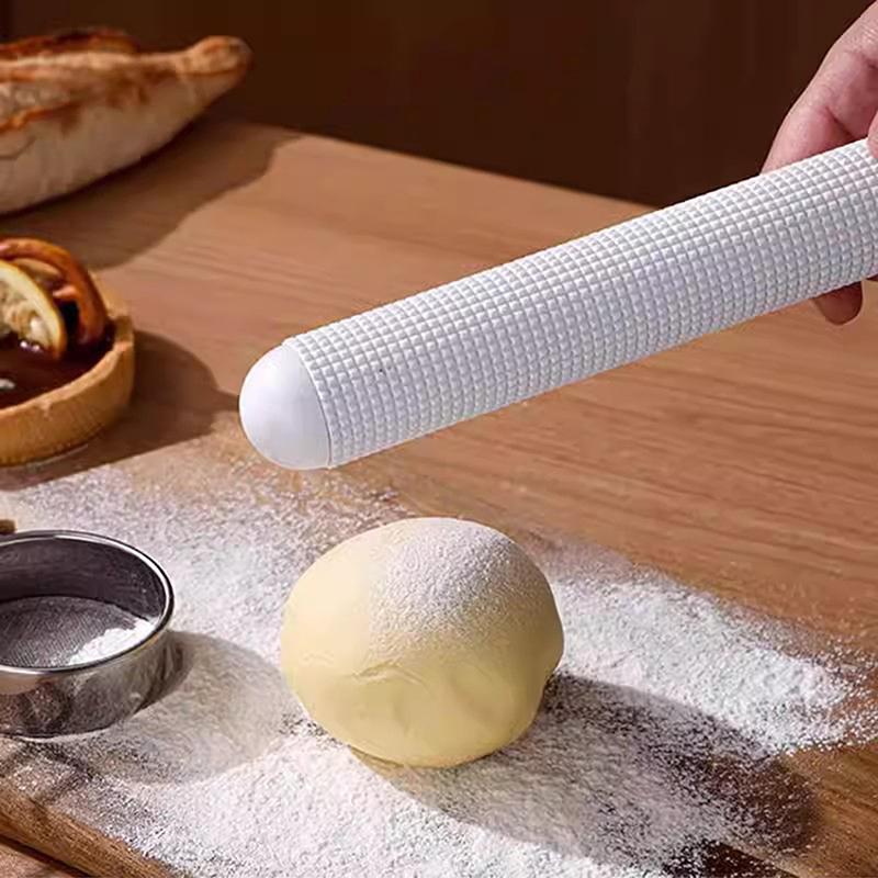 Non-Stick Floating Point Rolling Noodle Stick Dumpling Skin Household Rolling Noodle Stick Non Stick Skin Kitchen Baking Tool