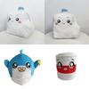 Soft And Cuddly Lankybox Plush Toy Milky Shark Tree Barrel Stuffed Doll