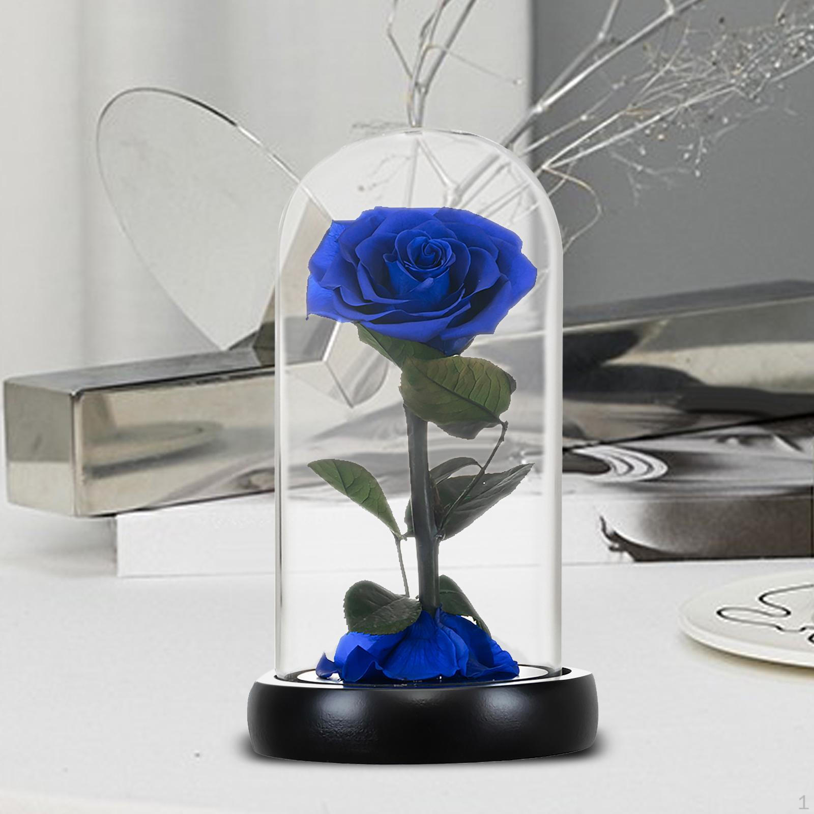 

Подарок на день матери от дочери и сына, украшение стола, цветок розы, навсегда, цветок для темно-синий