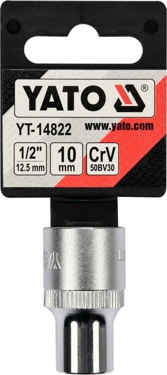SPLINE SOCKET 1/2"" *10MM*38MM YT-14822 YATO