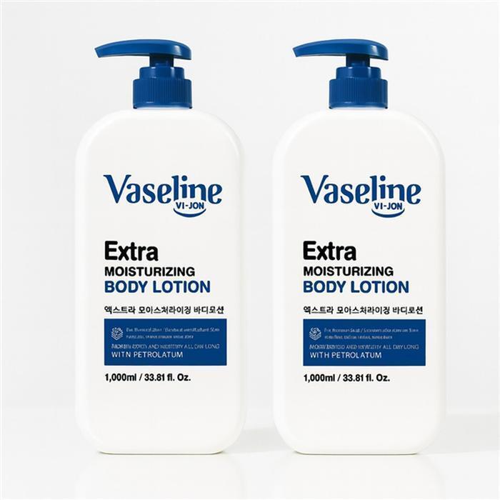

Vaseline Extra Moisturizing Body Lotion Large Capacity 1000ml x 2 (43949365)
