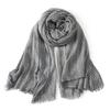Chic Retro Tie-Dye Cotton-Linen Scarf: Unisex Warm Neck Warmer for Autumn/Winter