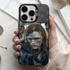F-Frankenstein guillermo del T-toro-O Phone Case For iPhone17,16,15,14,13,12,11 Plus,Pro Max Candy Silver Plated Inside Cover