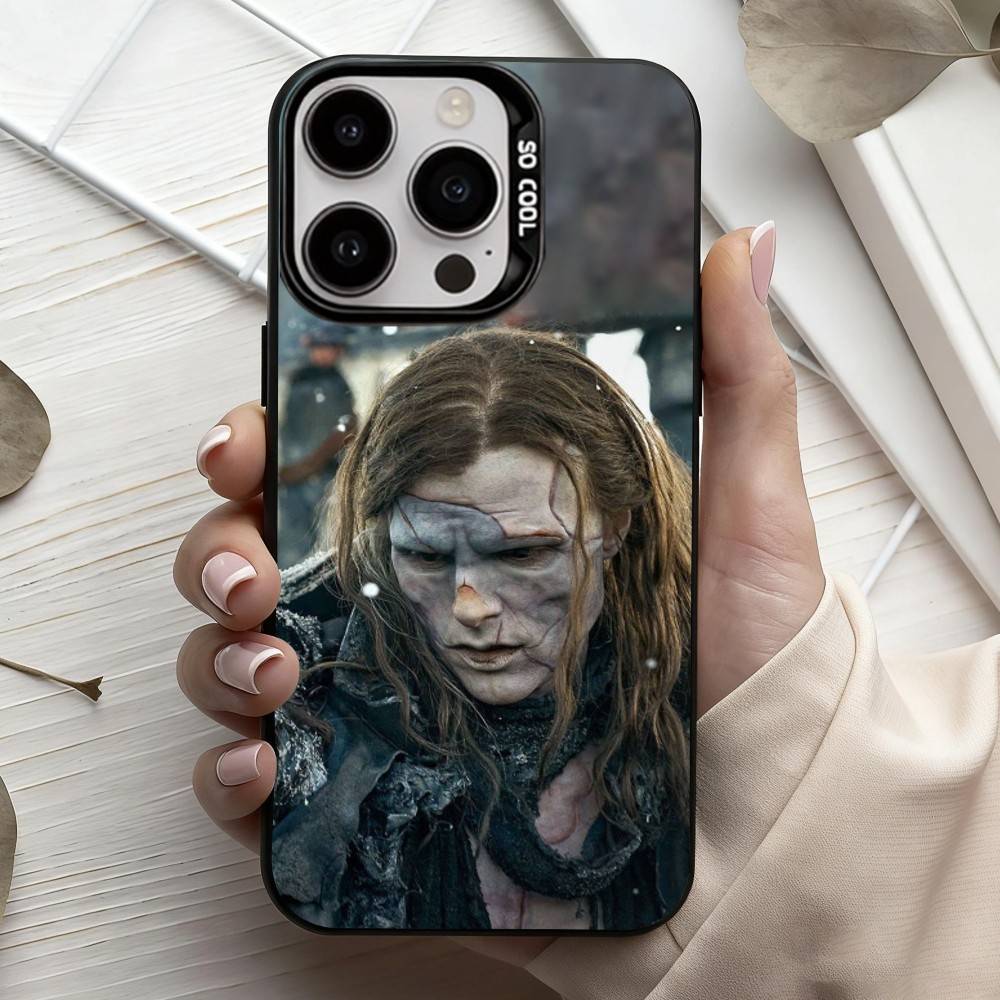 F-Frankenstein guillermo del T-toro-O Phone Case For iPhone17,16,15,14,13,12,11 Plus,Pro Max Candy Silver Plated Inside Cover