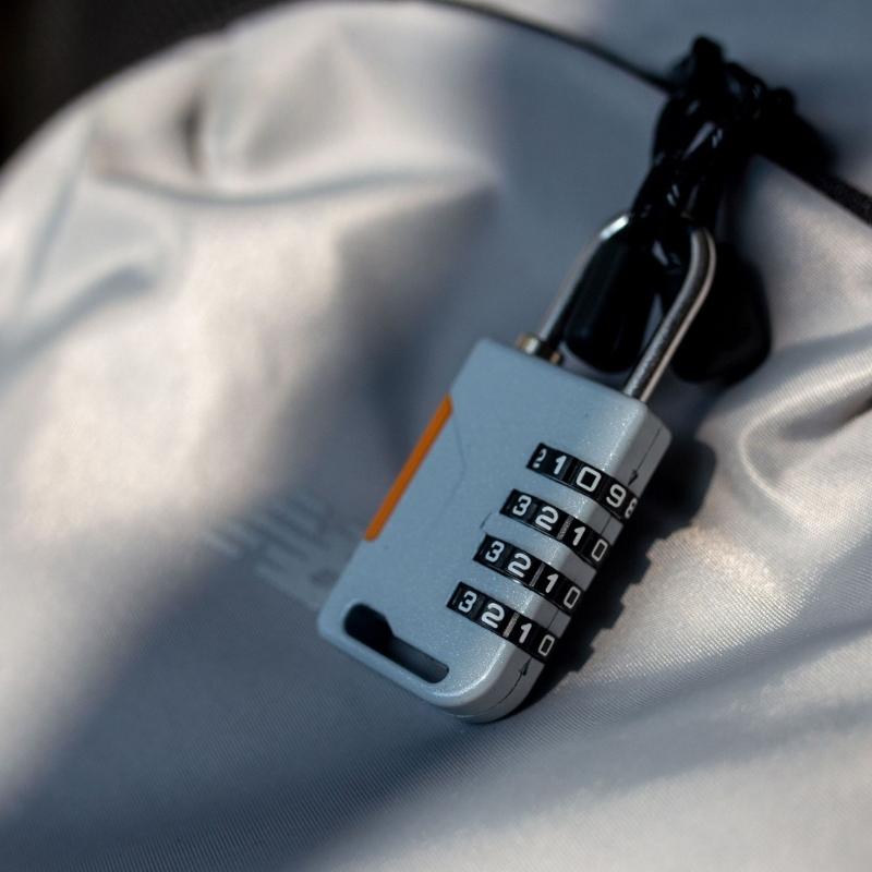 Antitheft Padlock 4 Digit Travel Combination Lock Lockers Password Lock Outdoor Gym Code Lock for Lockers Storage Box
