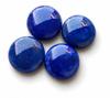 Cabochon Rond Lapis-Lazuli AAA Pierre Précieuse Calibrée | Pierre Libre Naturelle Bleu Profond Lapis pour la Fabrication de Bijoux