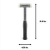 HALDER Shockless Recoilless Supercraft Hammer Steel Handle Nylon Diameter 30 (White) 3377.030