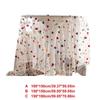 Elegant Lace Embroidery Tablecloth For Dining Table Decoration Polyester Fabric And Easy To Cleaning