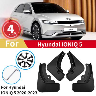 Mudguards For Hyundai IONIQ 5   2022 2023 Rear Wheel Mud Flaps Car Modification Accessories Splash Guards Mud