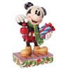 Enesco Disney Traditions by Jim Shore Santa Mickey Mouse Limited Edition Figurine, 7.75 Inch, Multicolor