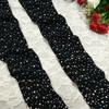 High Elasticity Water White Diamond Small Mesh Hollow Out Shiny Hot Drilling Leggings
