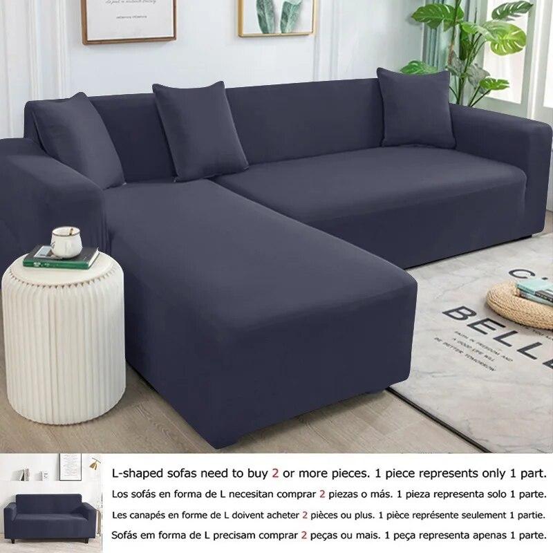 1/2/3/4 Seater Stretch Spandex Sofa Cover All Inclusive Couch Slipcovers Living Room Furniture Protector