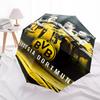 1 Stück B-BVB Regenschirm, Sonnenschutz und UV-Schutz. Es hat acht stabile Rippen für den Außenbereich und ist perfekt als Weihnachtsgeschenk.