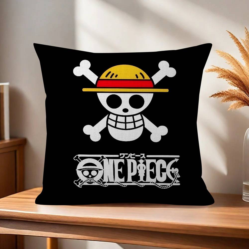 Pillow Cushion Cover Pillowcase Living Room Sofa Home Decor Customized Japan ooOne Piece Anime