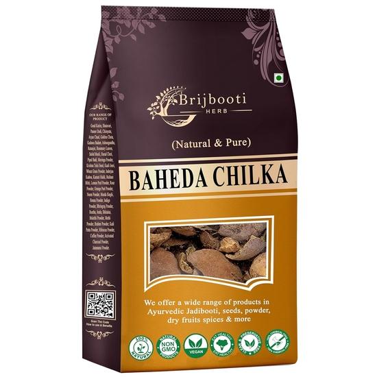 Birju Mahavir 1 Kg Baheda Chilka - Terminalia Belerica Without Seed, Natural (BMPL-336) 1KG