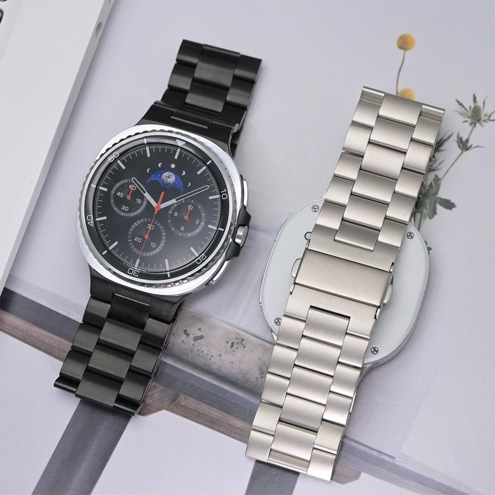 Men Metal Band for Samsung Galaxy Watch 8 40mm 44mm Staninless Steel Strap for Samsung Galaxy Watch 8 Classic 46mm Accessories