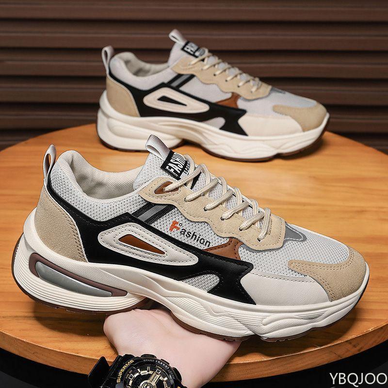 Fashion Large Size new Men's Casual comfortable Shoes Platform Fashionable versatile Male Sneakers Men Mesh breathable Running Shoes
