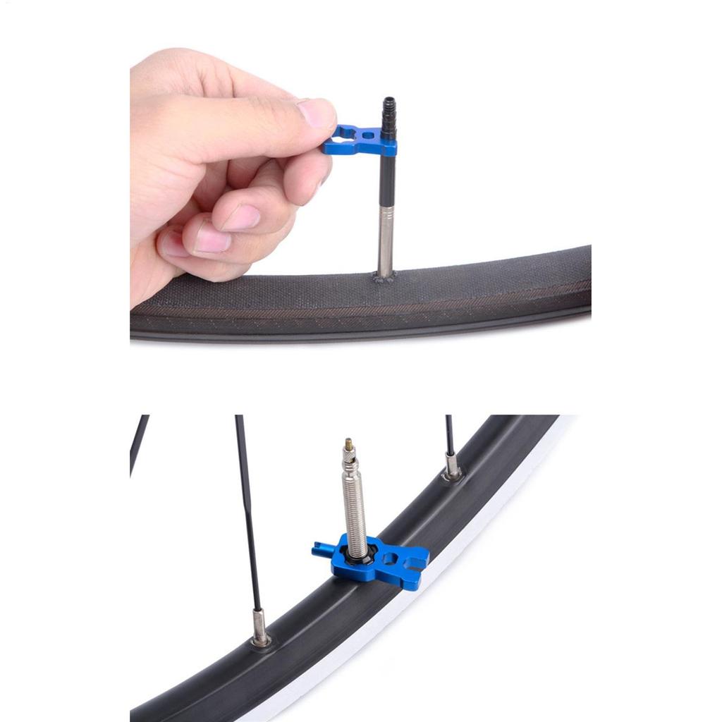 Narzędzie do usuwania zaworu opony, Narzędzie do wykręcania rdzenia zaworu - Wielofunkcyjny klucz do rdzenia zaworu Rower