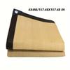 Thick PE Sun Shade Net, Beige UV Block Sail for Patio Yard Garden, Durable Polyethylene Sunshade, Outdoor Sun Protection