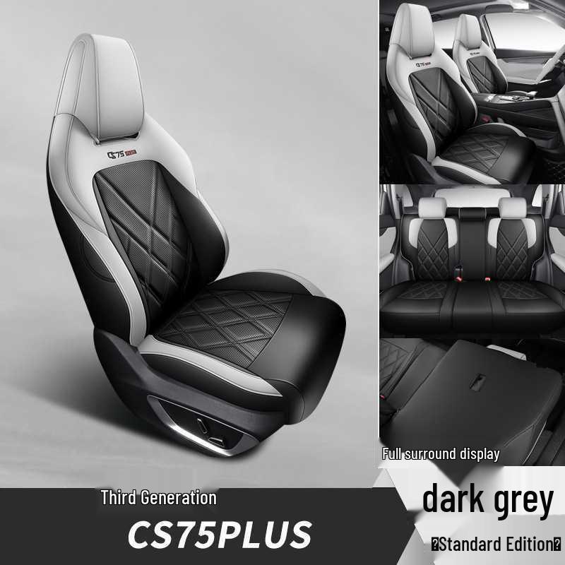 26 Custom Fit Leather Seat Covers for Changan CS75 PLUS Third Generation (5-Seater) Dedicated for CS75 PLUS