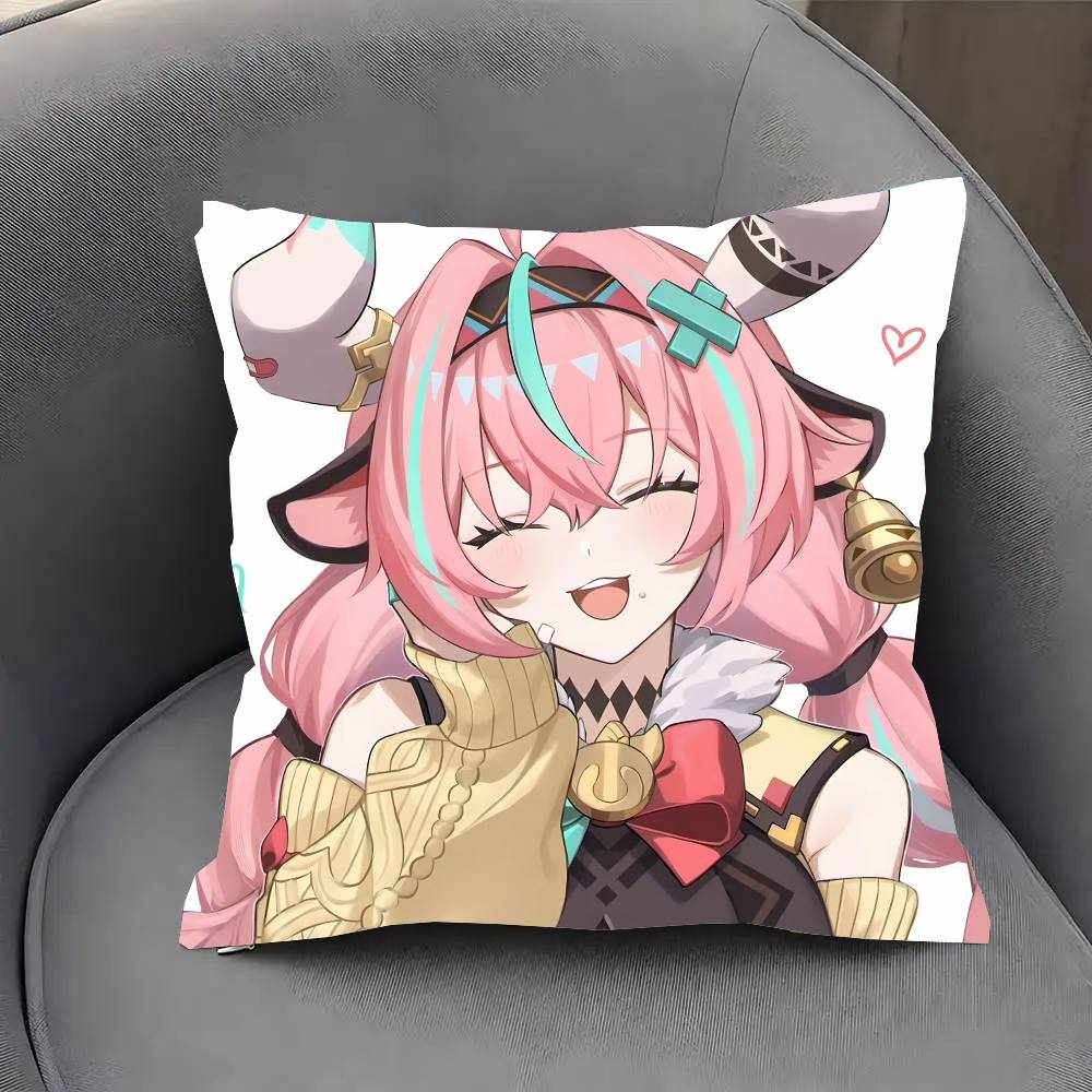 

Вареса Аниме Игра Genshin Impact Наволочка Чехол для Подушки на Диван Комната Домашний Декор 30cm x 30cm