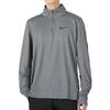 Nike T Shirts Men's Gray Stand Collar Moderate Straight Fit DM5504-070