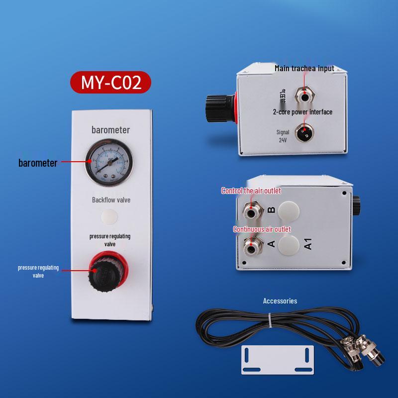 

Automatic Three-Axis Side-Mounted Controller for Dispensing Machine: Valve, Syringe, Pressure Vacuum, Suction, and Wire Accessories