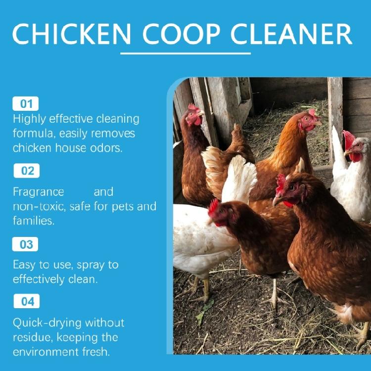 Ambientador Natural para Gallineros Limpiador de Gallineros Eliminadores de Olores para Pollos Más Saludables