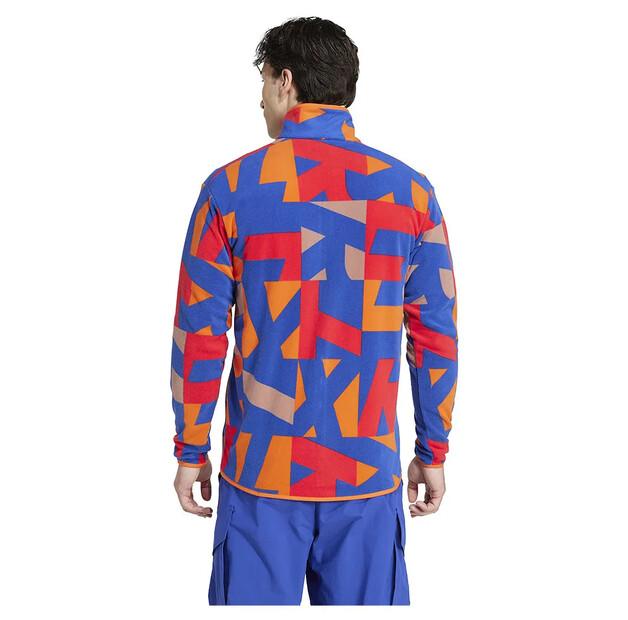 adidas Флисовая на молнии Terrex Multi Printed