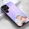 Inuyashas Anime Handyhülle Für Samsung S25 Edge Ultra S23 S22 S21 S20 Ultra Plus S24 Fe A54 A53 A25 Glas Hülle