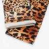 Gold Velvet Long Gloves Leopard Print Clubwear Mittens Fashion Dinner Dress Gloves  Halloween