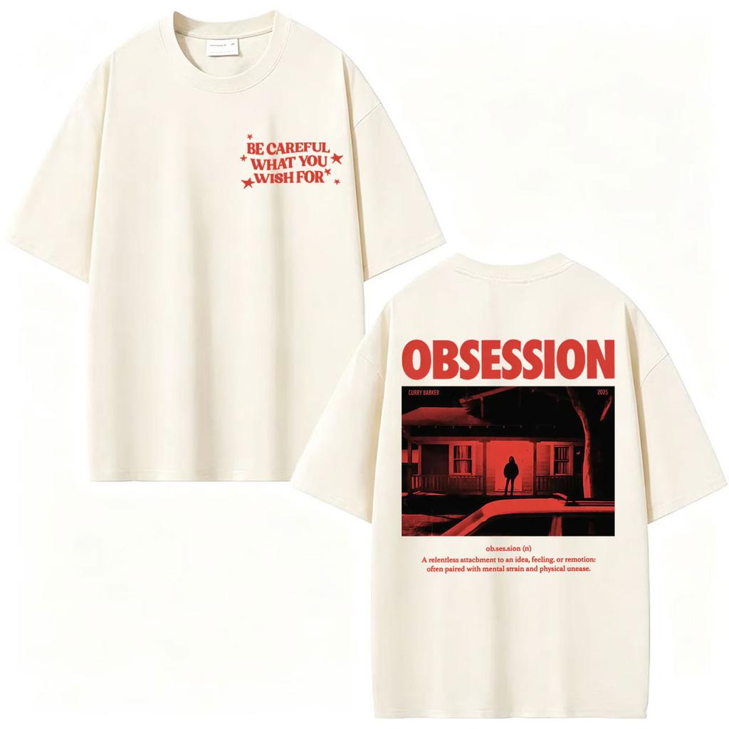 Obsession 2026 Movie T Shirt One Wish Willow Be Careful What You Wish For Eye Tshirts Unisex Unisex Casual Cotton Oversized Tshirt