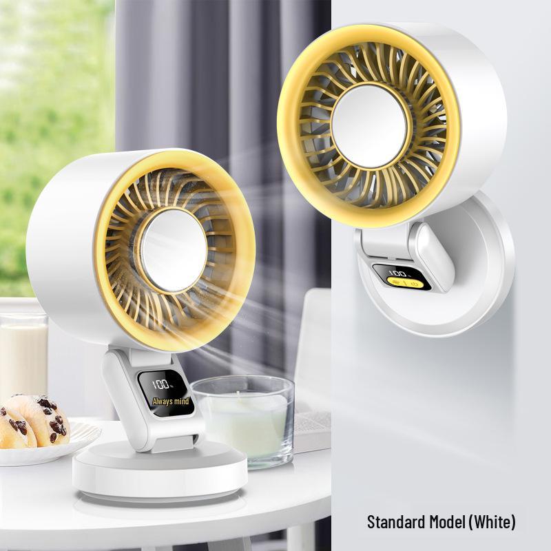

2026 Innovative Foldable Dual-Power Desktop Fan for Office and Home Use